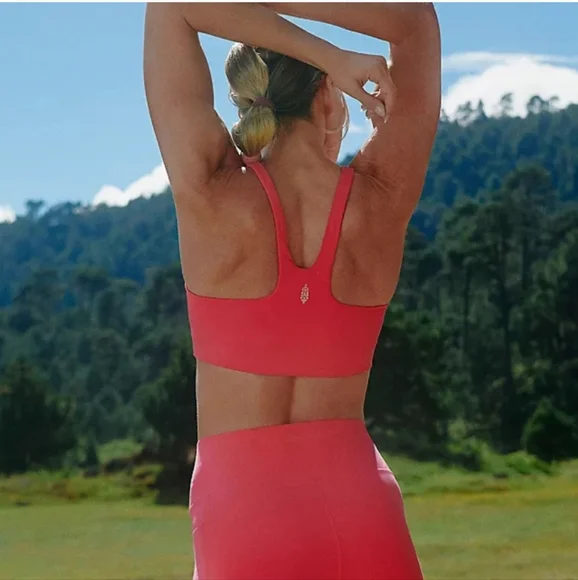 NWOT FP Movement Never Better Square Neck Bra Sz Sm - Picture 3 of 6